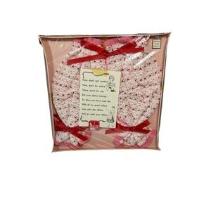 VINTAGE Hanson bloomer dishcloths new old stock